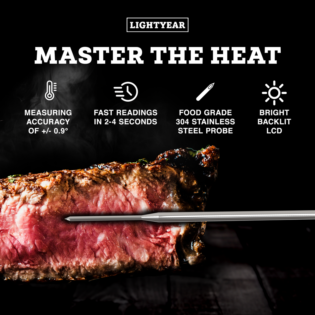 Instant Read Meat Thermometer