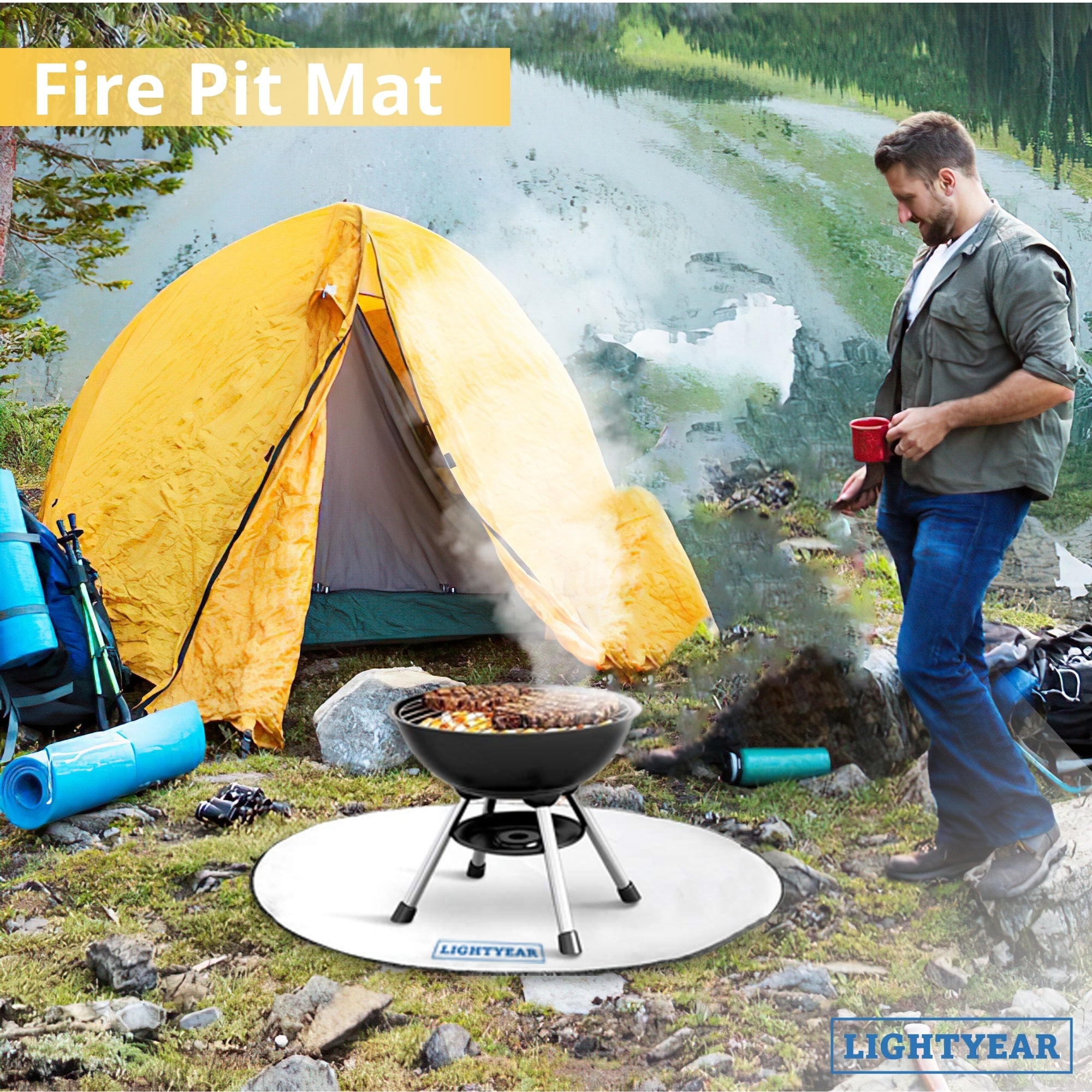 Elite Fire Pit Mat