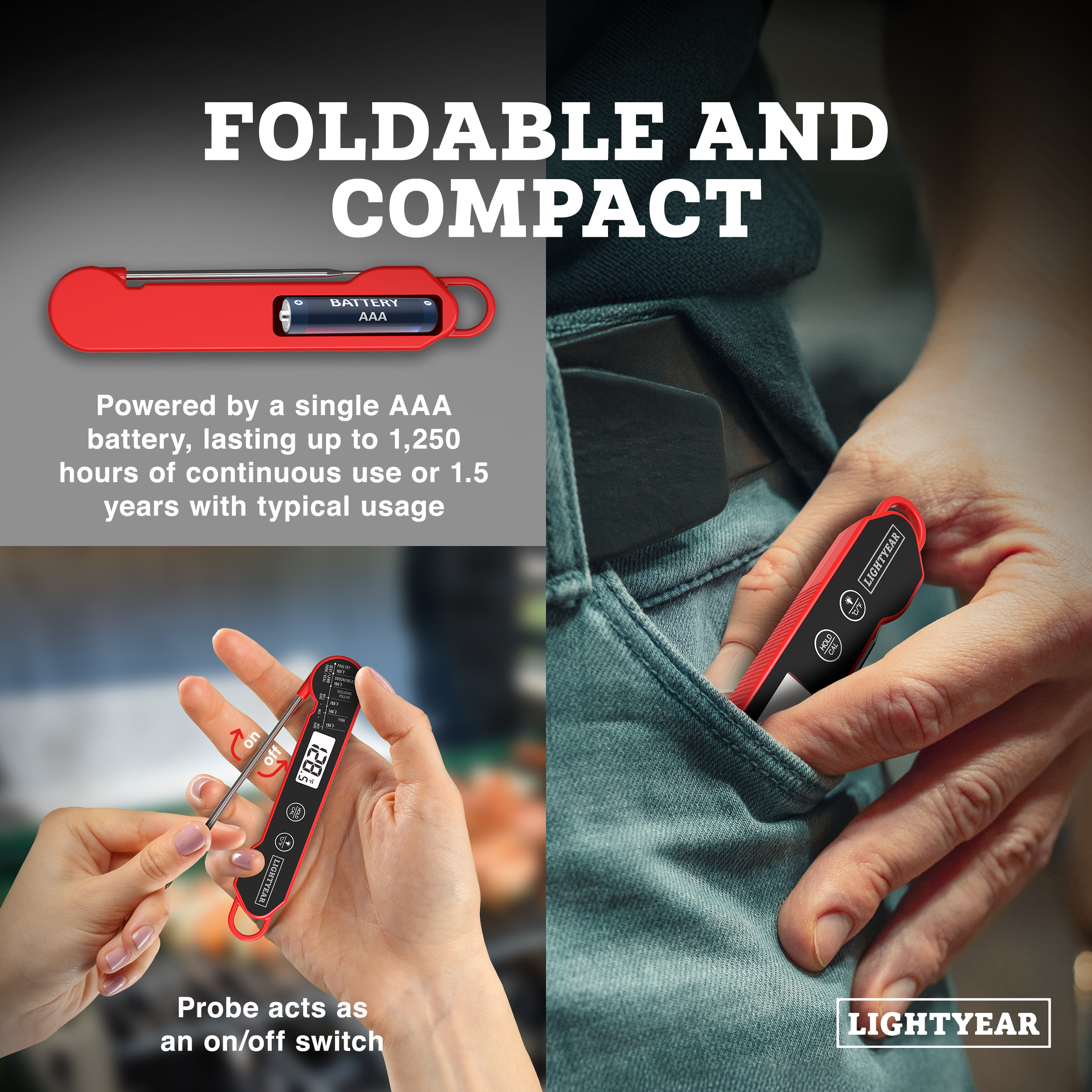 Instant Read Meat Thermometer