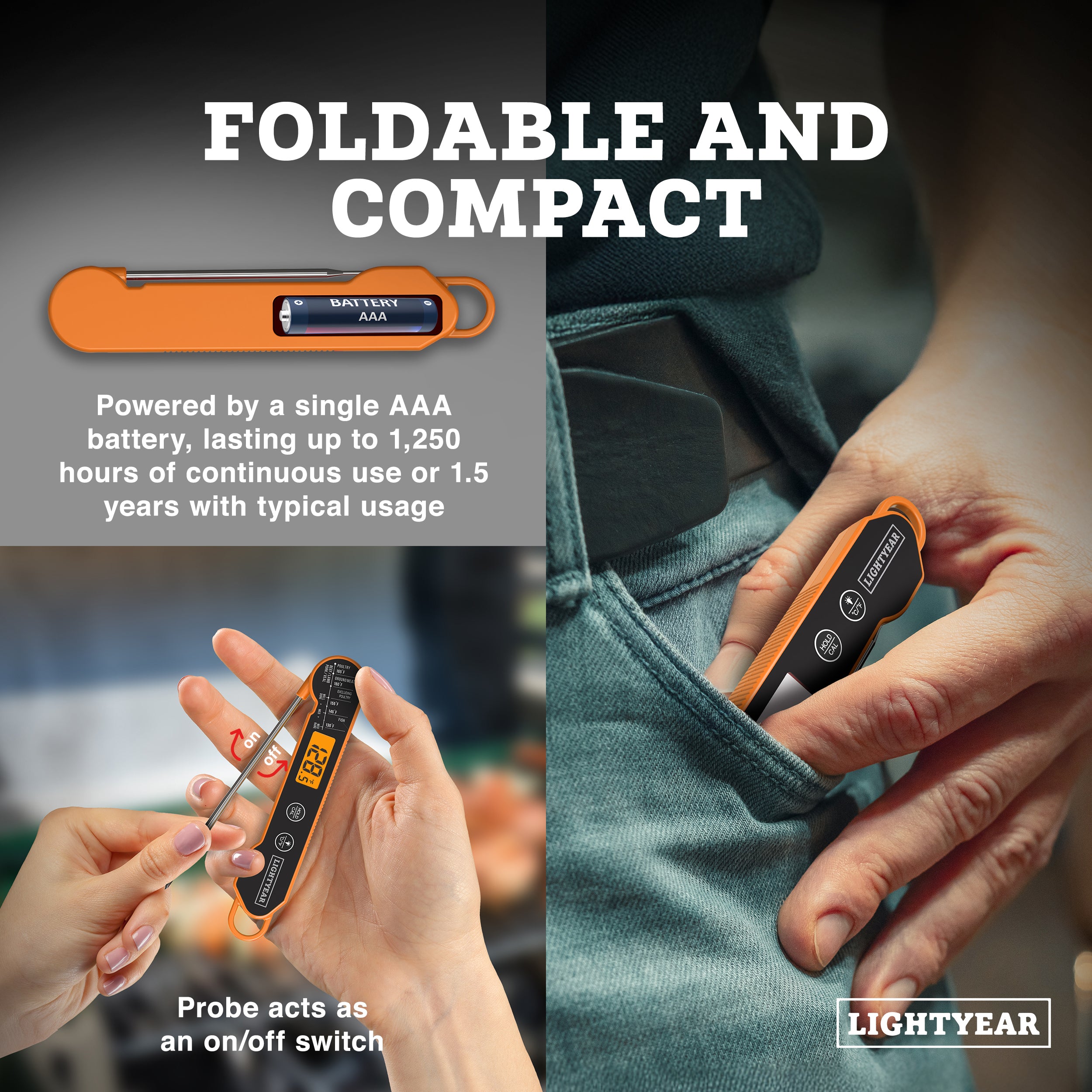 Instant Read Meat Thermometer