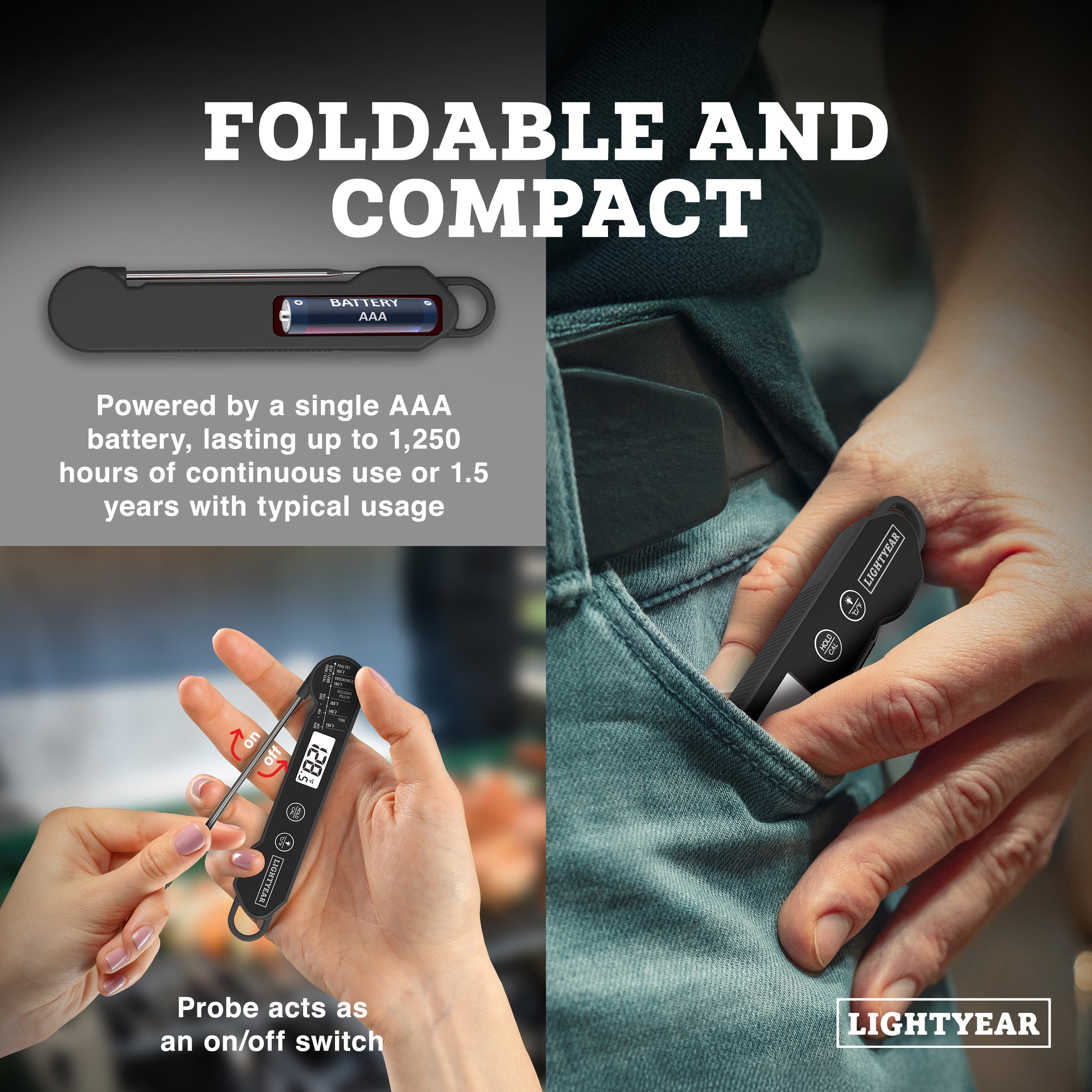 Instant Read Meat Thermometer