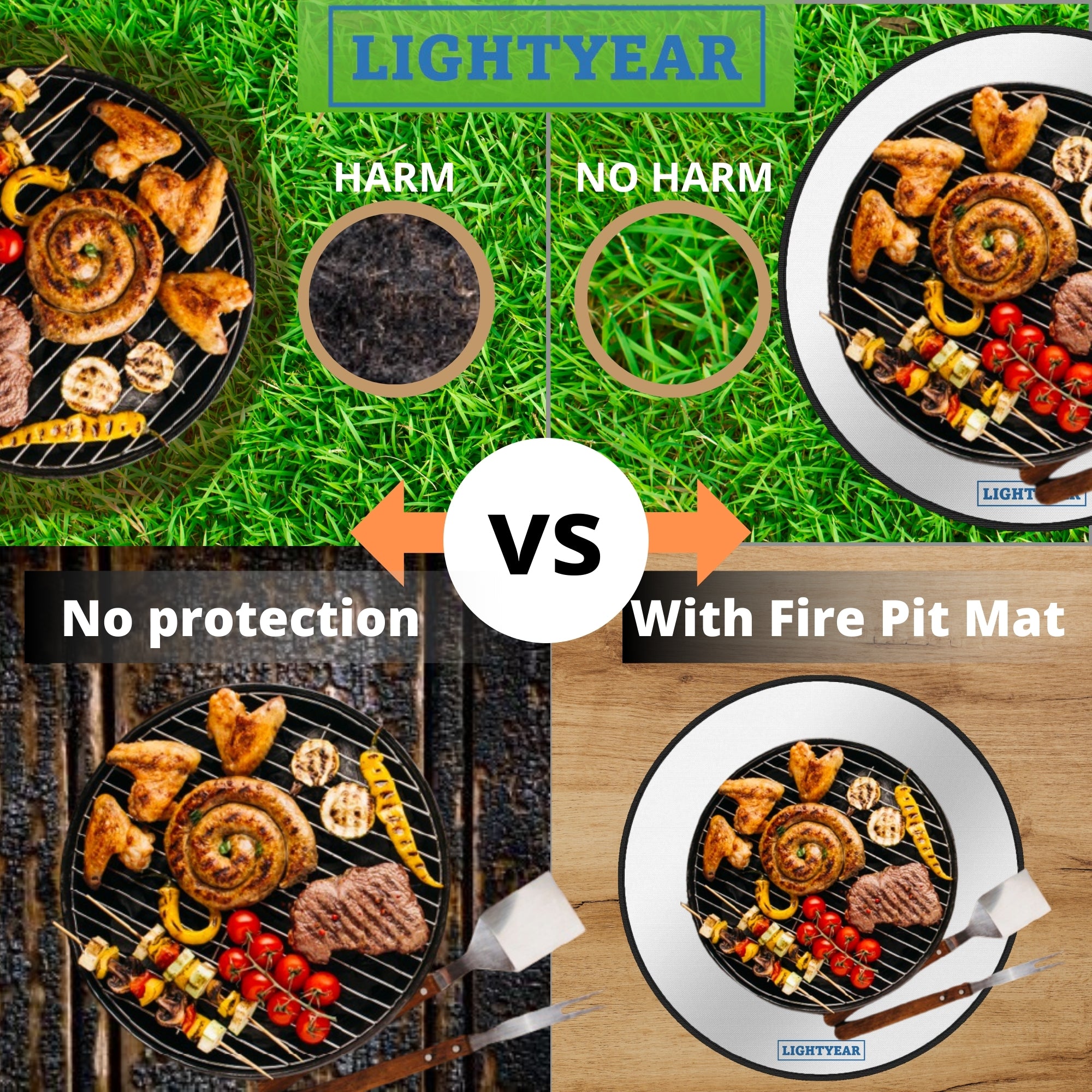 Elite Fire Pit Mat