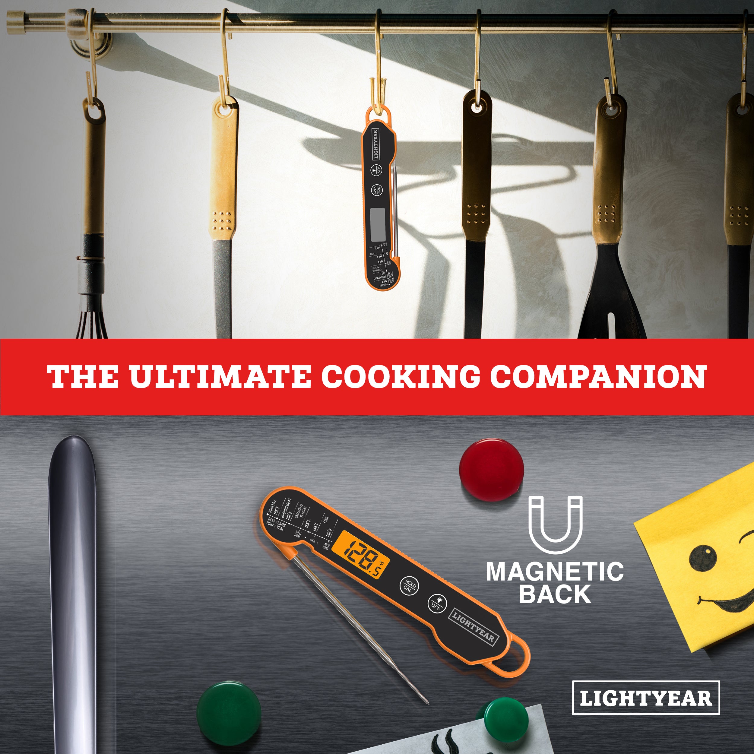 Instant Read Meat Thermometer