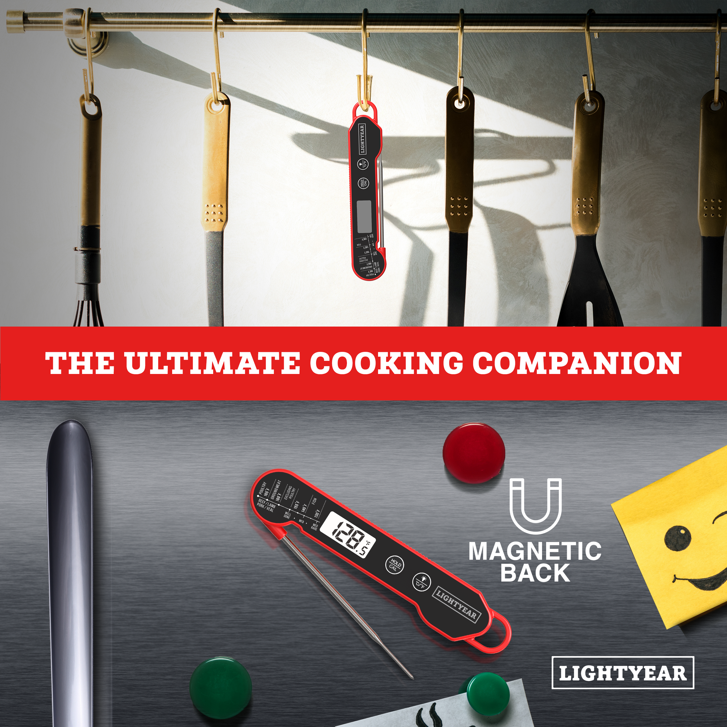 Instant Read Meat Thermometer