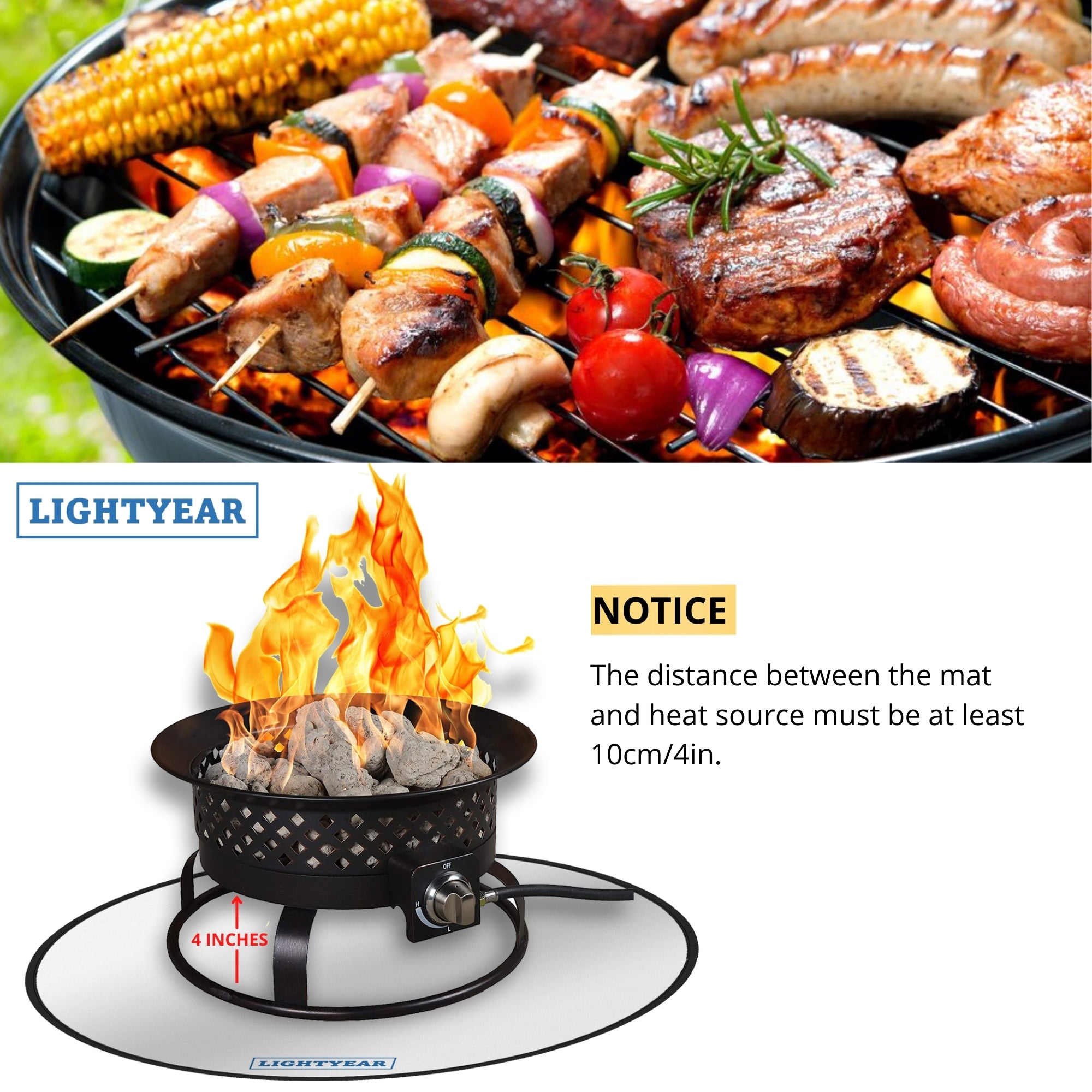 Elite Fire Pit Mat